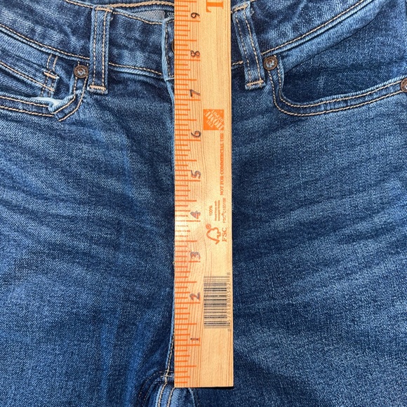 American Eagle women’s stretch Mom Jean mid rise jeans size 0 Regular - Picture 5 of 9